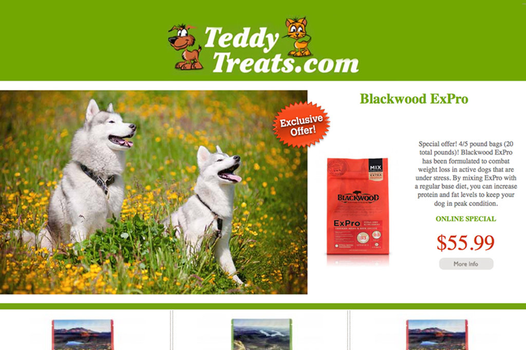 Teddy Treats Ohio Pet Foods